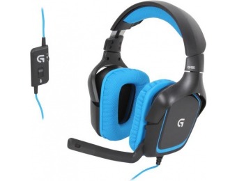 50% off Logitech G430 Circumaural Surround Sound Gaming Headset