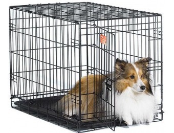 72% off Midwest iCrate Single Door Folding Dog Crate, 30"