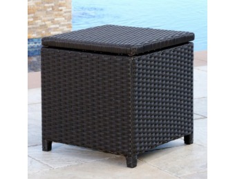 83% off Abbyson Living Chase Outdoor Wicker Storage Ottoman