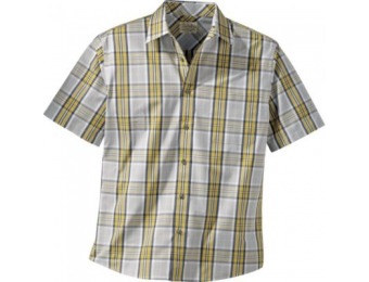 74% off Cabela's Men's Sanded-Poplin Short-Sleeve Shirt