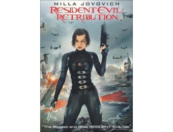 60% off Resident Evil: Retribution DVD