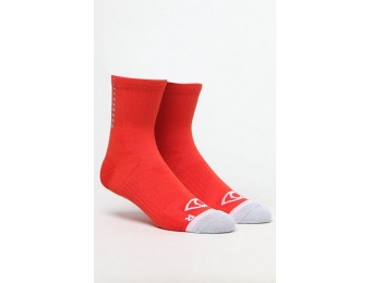 54% off Fade Gradient Red Quarter Ankle Socks