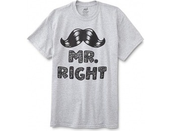 76% off Men's Graphic T-Shirt - Mr. Right