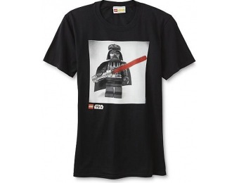 72% off LEGO Darth Vader Men's Graphic T-Shirt