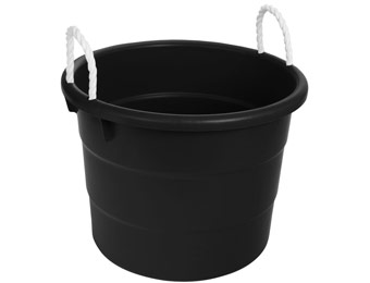 55% off Essential Home 17 Gallon Tub With Rope Handle