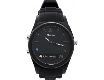 73% off Martian Watches Notifier Smartwatch, Android / Apple iOS