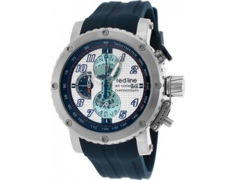 92% off Red Line GTO Chronograph Navy Blue Silicone Watch