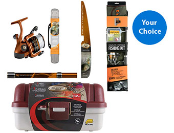 Deal: Fish Spinning Combo Kit & 62-Piece Tackle Box for $29.96