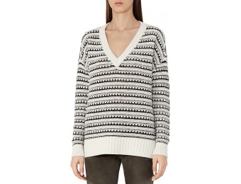 78% off Reiss Eshan Textured Sweater