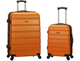 78% off Rockland Luggage 2 Piece Expandable Spinner Set