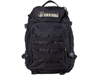 85% off 12 Survivors Tactical Black Backpack