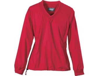 80% off Cabela's Women's Rock Falls Pullover - Mountain Red
