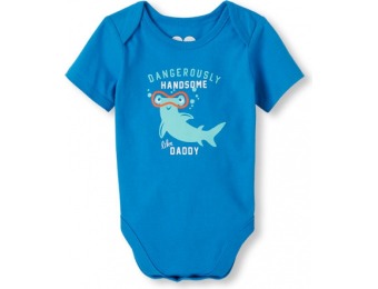 69% off Newborn Baby Boys Short Sleeve Shark Bodysuit