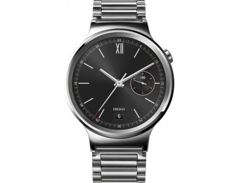 $100 off Huawei Smartwatch 42mm Stainless Steel - iOS / Android