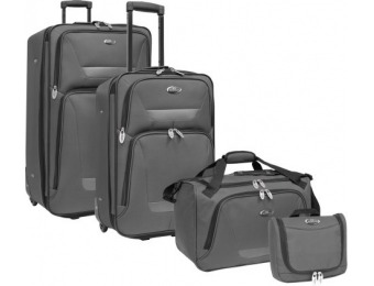 75% off Travelers Choice Westport Expandable Rolling Luggage Set