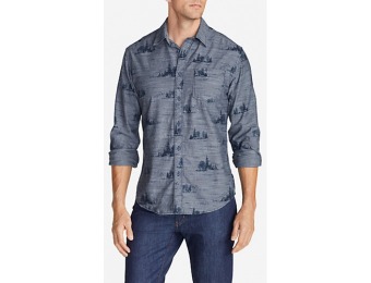50% off Eddie Bauer Men's Grifton Long-Sleeve Shirt