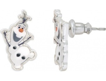 89% off Disney Frozen Silver Plated Olaf the Snowman Stud Earrings