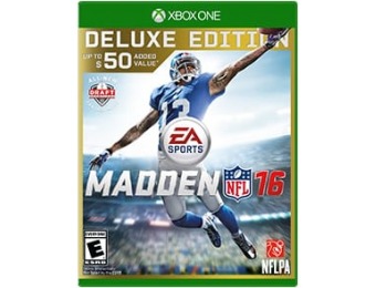 50% off Madden NFL 16 Deluxe Edition for Xbox One