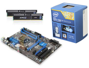 $130 off Intel Core i7 Haswell + MSI Mobo + 16GB after $40 rebate