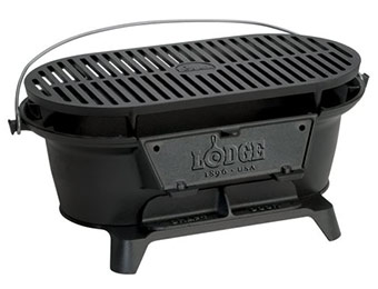 $46 off Lodge Logic L410 Sportsman's Charcoal Grill