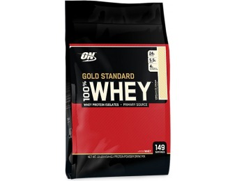 43% off Gold Standard 100 Whey Protein 10lbs.