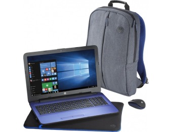 $50 off HP 15.6" Laptop Bundle - Core i3, 4GB Memory, 1TB