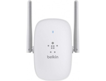 63% off Belkin N300 Dual-Band Wi-Fi Range Extender