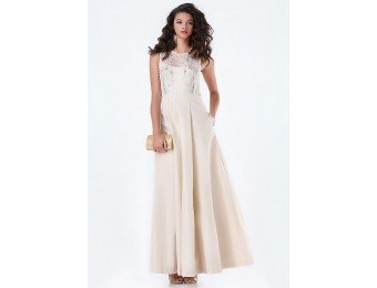 70% off Bebe Petite Embellished Gown
