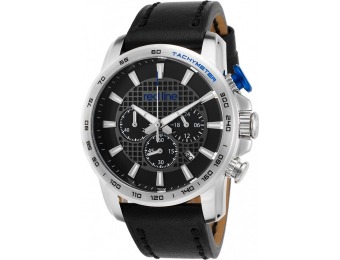 94% off Red Line Fastrack Chronograph Black Leather Watch