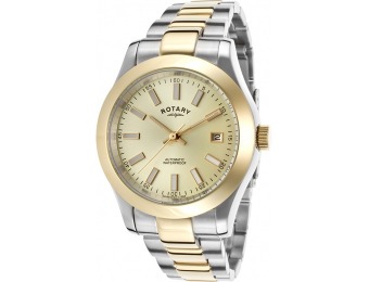 88% off Rotary Men's Automatic Gold-Tone SS Watch