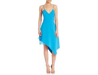75% off Alice and Olivia Beth Asymmetrical Double Layered Dress