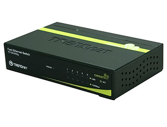 58% off TRENDnet TE100-S50G 10/100Mbps GREENnet Switch