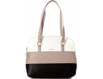 78% off Nine West Stripe Thing Dome Satchel