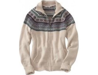 90% off Women's Carhartt Folk Pattern Cardigan Sweater