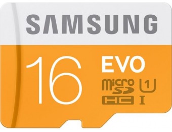 53% off Samsung 16GB EVO microSDHC Memory Card