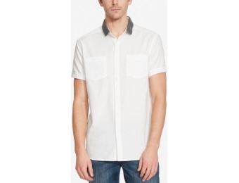 78% off Kenneth Cole Reaction Men's Contrast-Collar Shirt