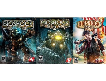 87% off Bioshock Triple Pack (1 + 2 + Infinite)