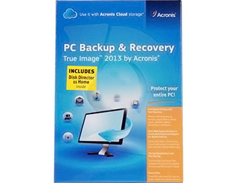 $55 off Acronis True Image 2013 w/ Disk Director 11 Home