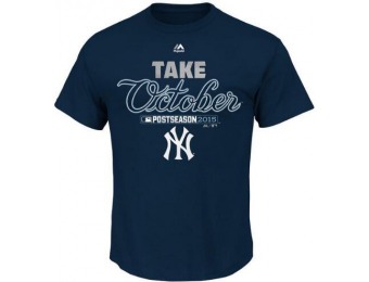 70% off New York Yankees Youth Take October T-Shirt
