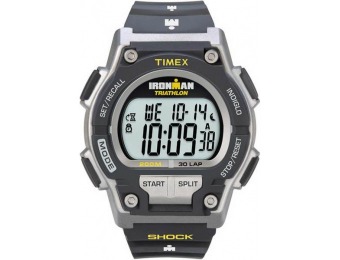 88% off Timex Men's Ironman 30-Lap Shock Watch, Gray