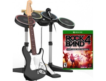 $80 off Rock Band 4 Band-in-a-Box Bundle - Xbox One