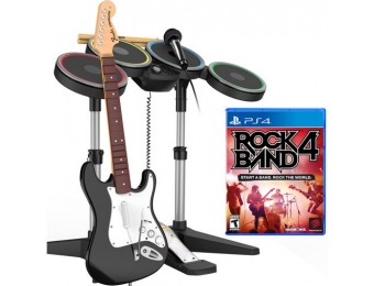 $80 off Rock Band 4 Band-in-a-Box Bundle - PlayStation 4