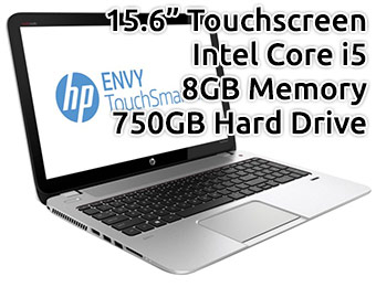 $150 off HP Envy TouchSmart 15-j040us Laptop after $50 rebate