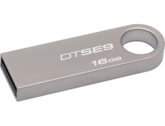 62% off Kingston 16GB DataTraveler SE9 USB Flash Drive