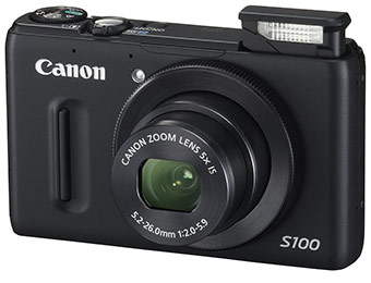 $149 off Canon PowerShot S100 12.1 MP Digital Camera