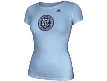 58% off New York City Football Club Womens Primary Logo T-Shirt