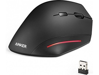 37% off Anker Ergonomic Wireless Adjustable DPI Vertical Mouse