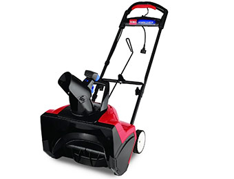 50% off Toro 18" 15A Electric 1800 Power Curve Snow Blower