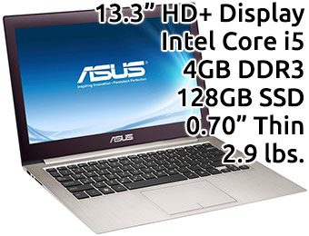 44% off Refurb Asus UX31A 13.3" HD Zenbook, promo code: NES08