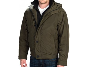 83% off Weatherproof Hooded Bomber Jacket - Insulated (For Men)